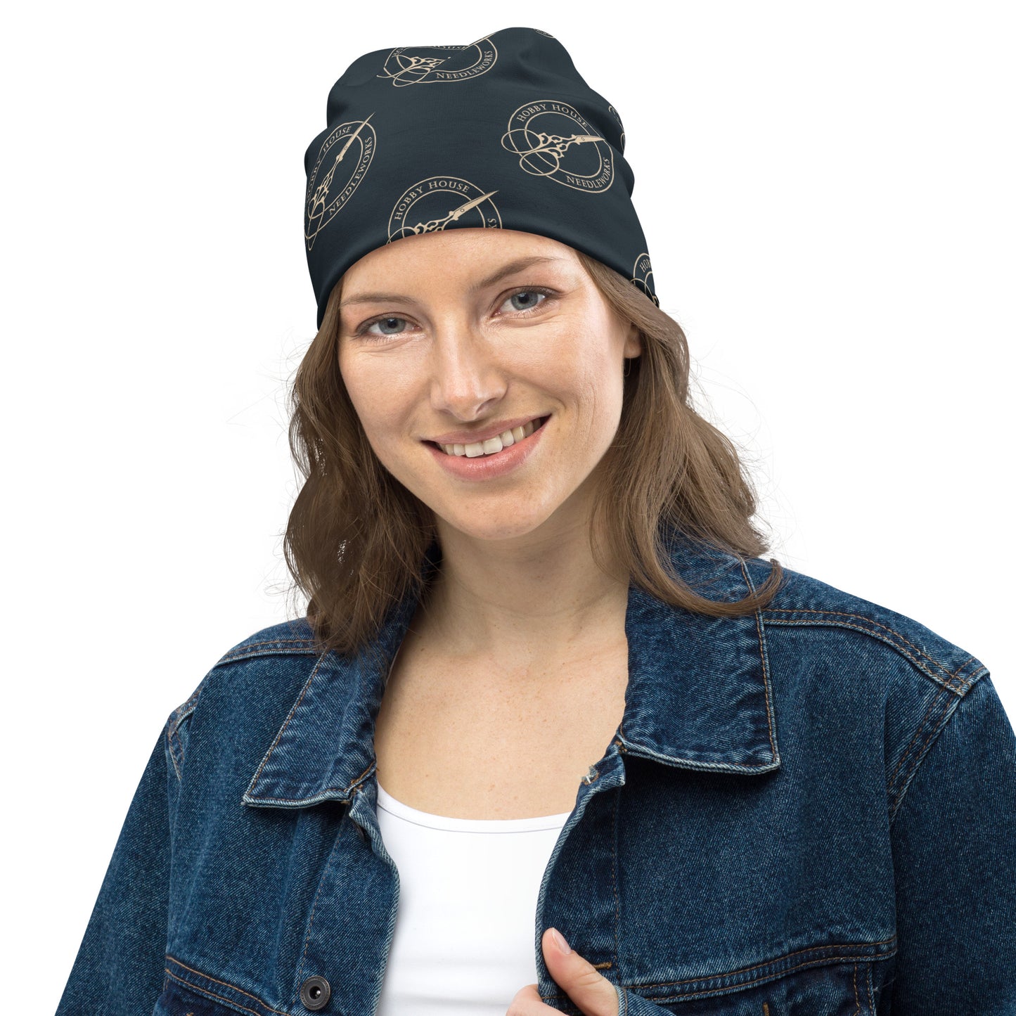 Hobby House Needleworks All-Over Print Beanie