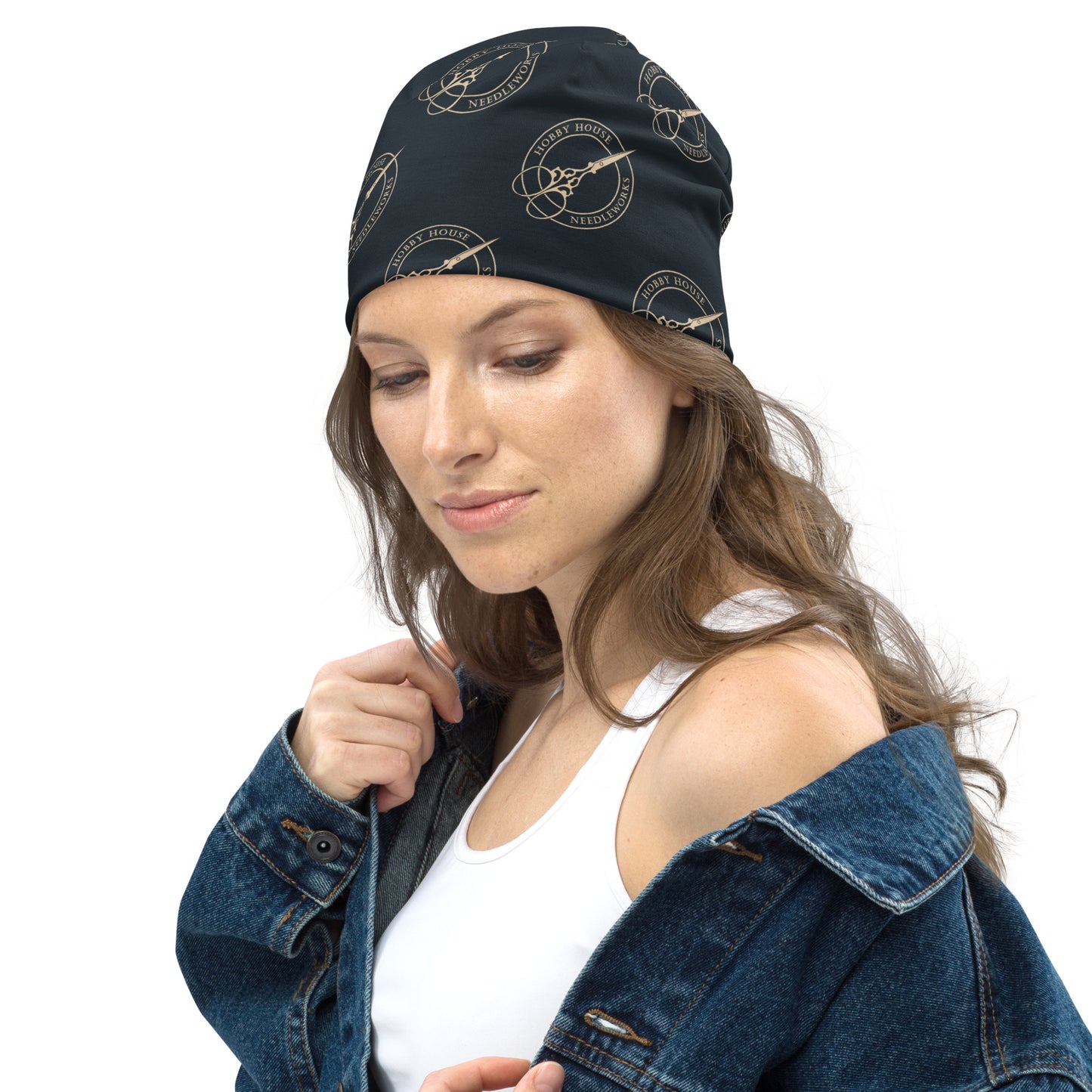 Hobby House Needleworks All-Over Print Beanie