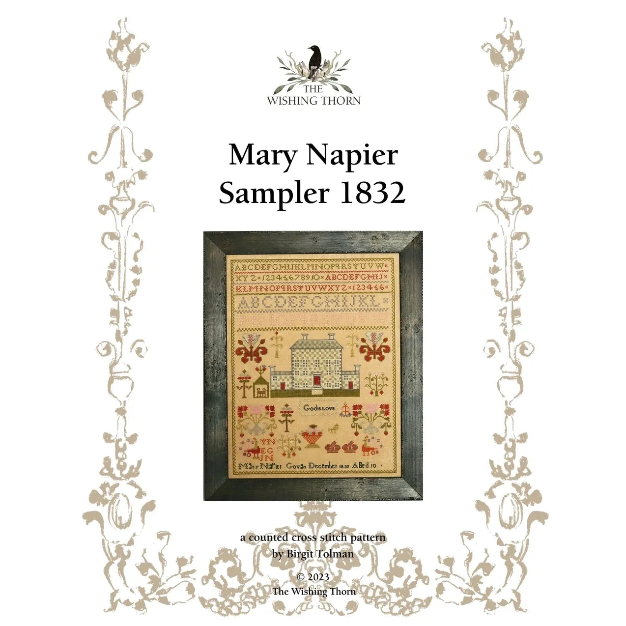 The Wishing Thorn | Mary Napier Sampler 1832