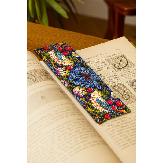 Strawberry Thief Cross Stitch Bookmark Kit BL1170/RE/77