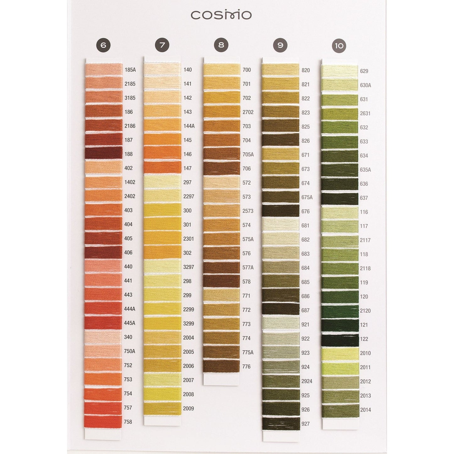 Cosmo 2512-577A Olive Brown