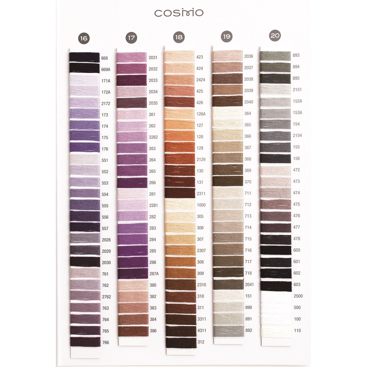 Cosmo 2512-577A Olive Brown