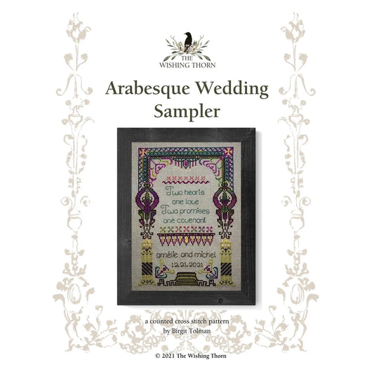 The Wishing Thorn | Arabesque Wedding Sampler Pattern