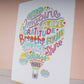 Positivity Lifts - Cross Stitch Kit
