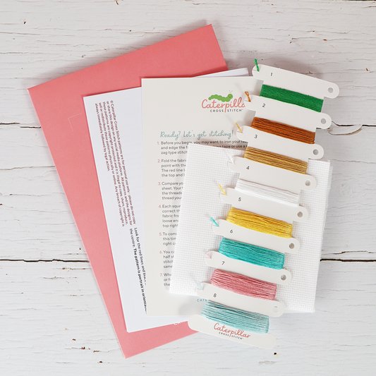 Piece of Cake Bakery - Cross Stitch Kit: Standard kit with 14 count aida (no hoop)