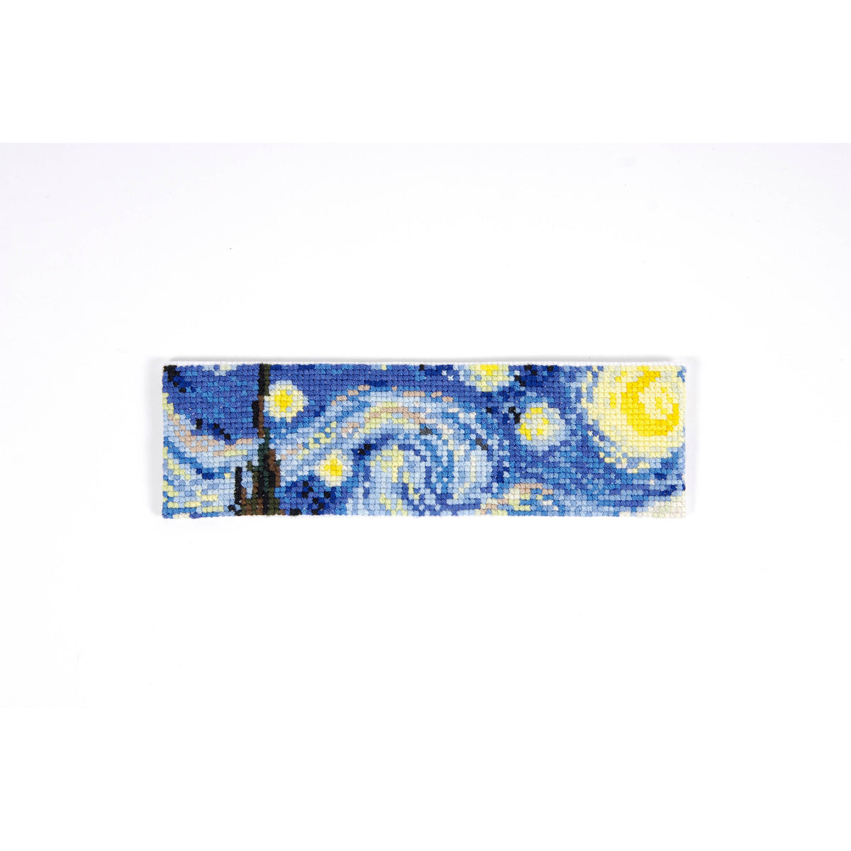 The Starry Night Van Gogh Cross Stitch Bookmark Kit BK1996