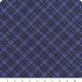 Let It Snow-Man! ~ Plaid ~ 27759-441 Dark Blue