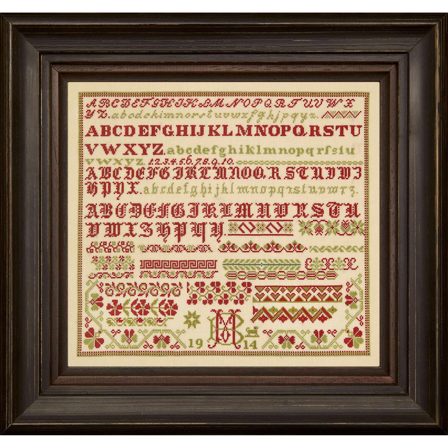 Hands Across The Sea Samplers | Threads of Christmas Past MB 1914