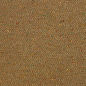 Dorr Mill ~ #7213 Medium Brown Herringbone Coating with Flecks of Color