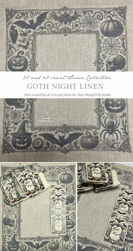 The Primitive Hare | Goth Night Linen MARKET 2025