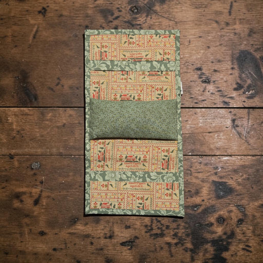 Designed by Cheri | Arm Rest Stitching Caddy Featuring Hands Across the Sea Samplers Fabrics