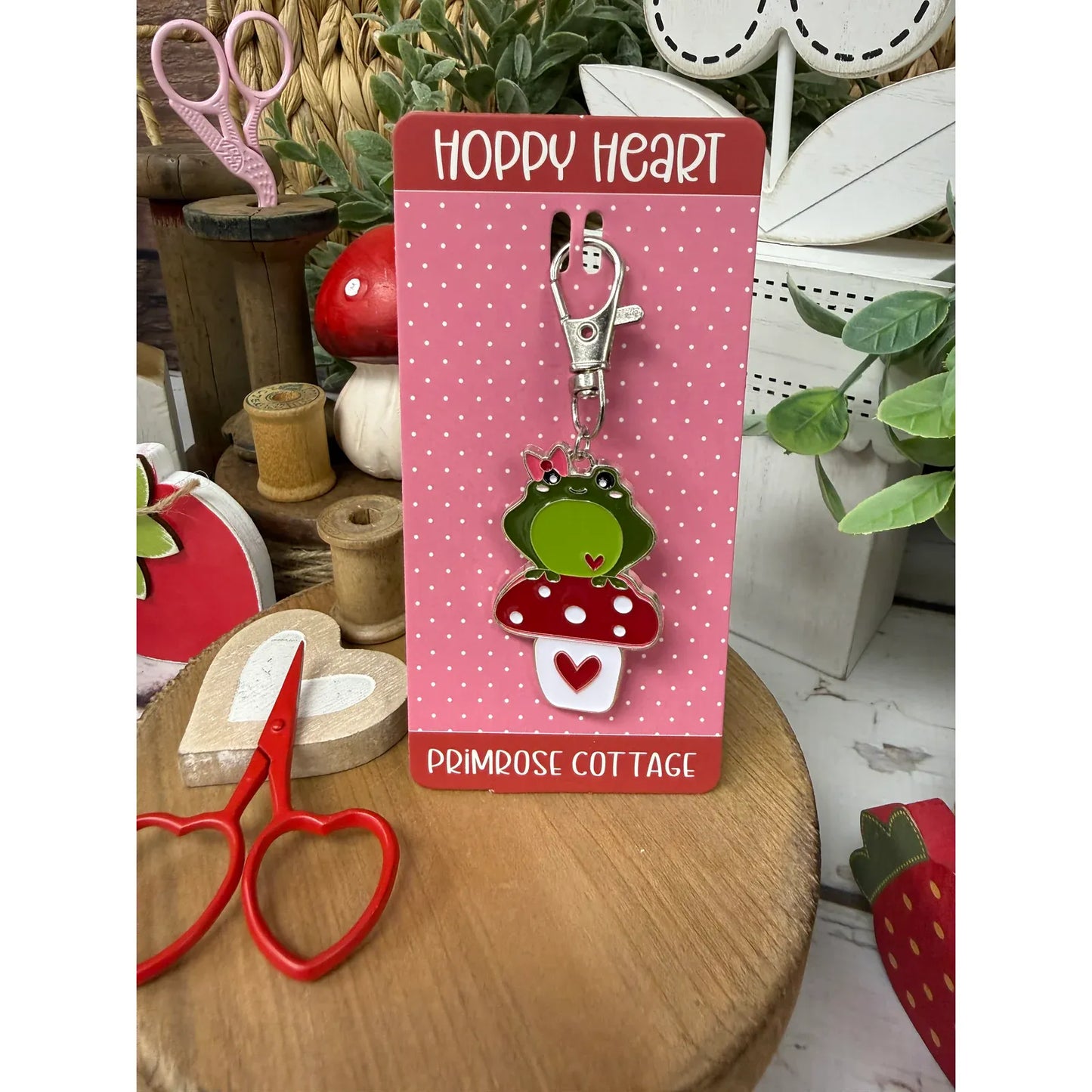 Primrose Cottage | Hoppy Heart Charm