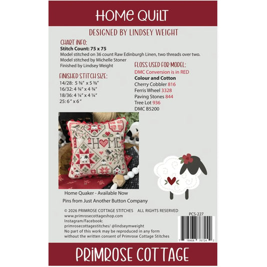 Primrose Cottage  | Home Quilt
