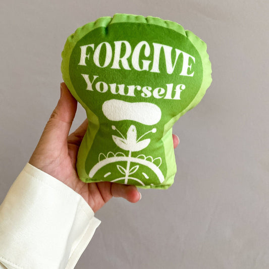 Fuzzy Little Mangoes | Truffelkins | Forgive Yourself (green)
