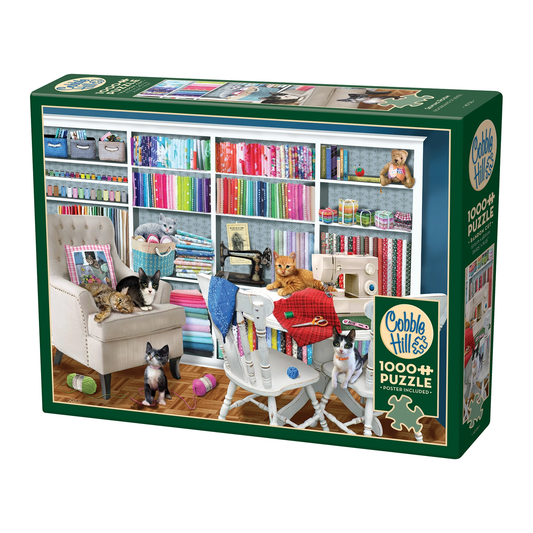 Cobble Hill Puzzles | Sewing Room Jigsaw Puzzle