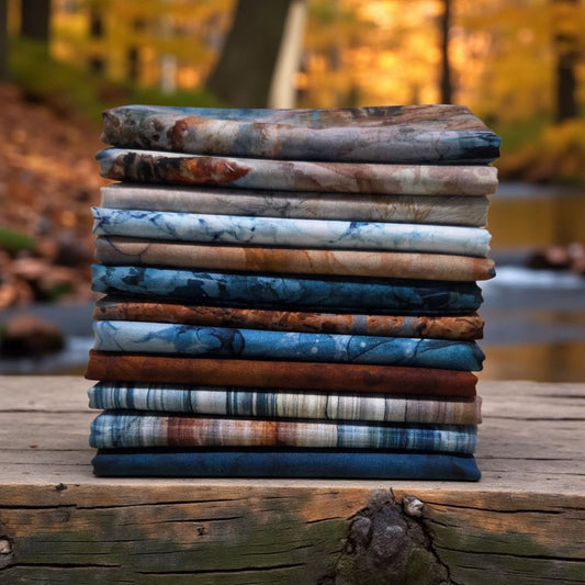 Fox Den ~ Fat Quarter Bundle ~ 12 pcs