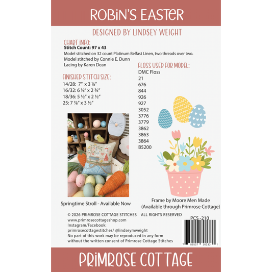 Primrose Cottage  | Robin's Easter