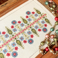 Avlea Folk Embroidery | Delphian Cornflower Cross Stitch Kit