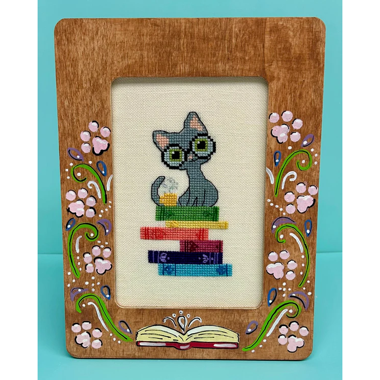 The Stitchin' Kitten  | Melvin the Library Kitty MARKET 2026