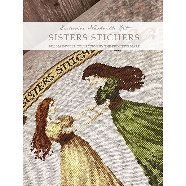 The Primitive Hare  | Sisters Stitchers Kit MARKET 2026