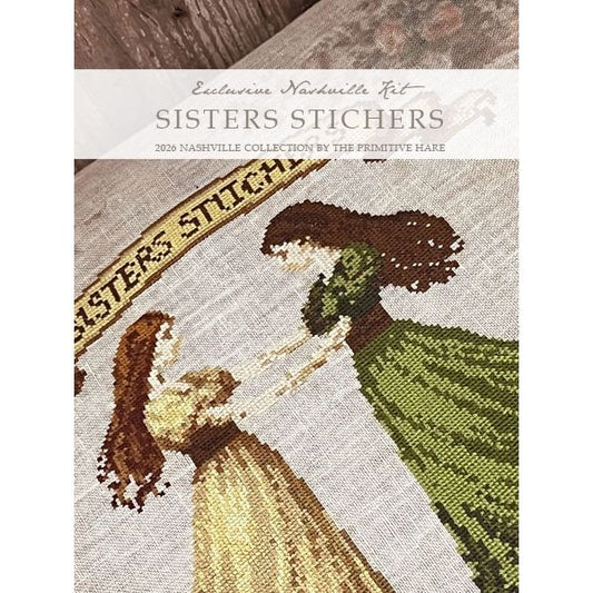 The Primitive Hare  | Sisters Stitchers Kit MARKET 2026