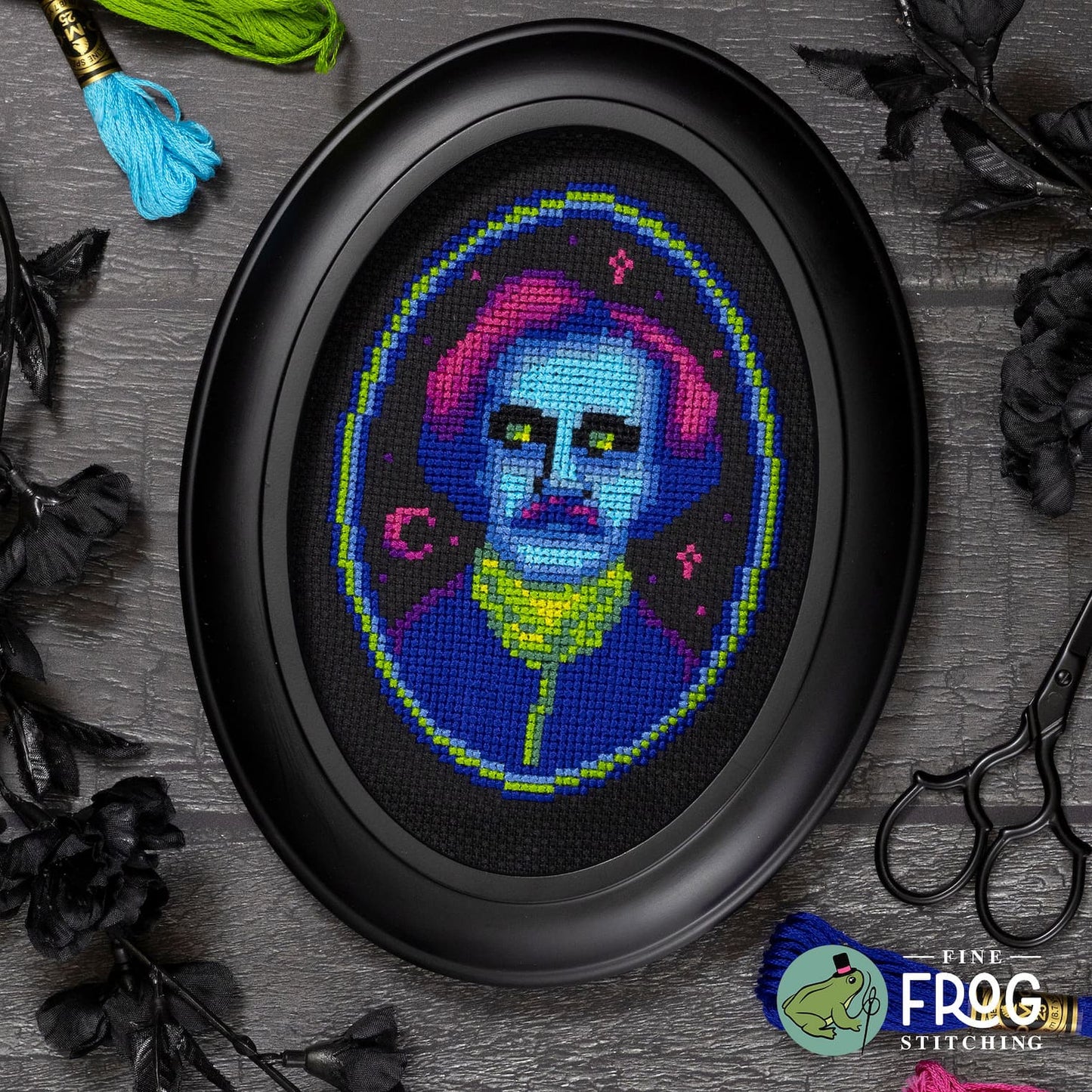 Fine Frog Stitching | Edgar Allan Glow NM2026