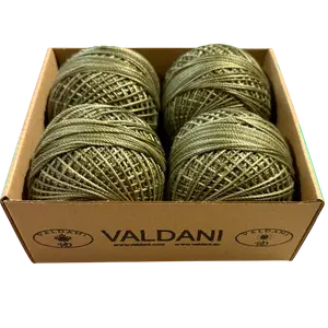 H202 Withered Green Crochet Cotton Size 3