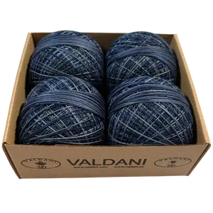 P7 Withered Blue Crochet Cotton Size 3