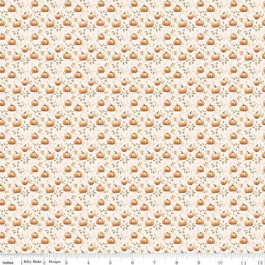 Harvest on the Prairie ~ Cream Pumpkins - C18289-CREAM
