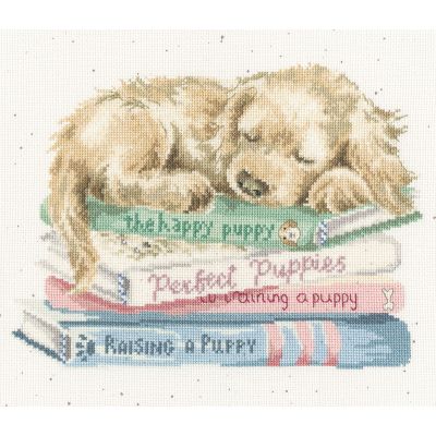 Bothy Threads | A Pup's Life Cross Stitch Kit