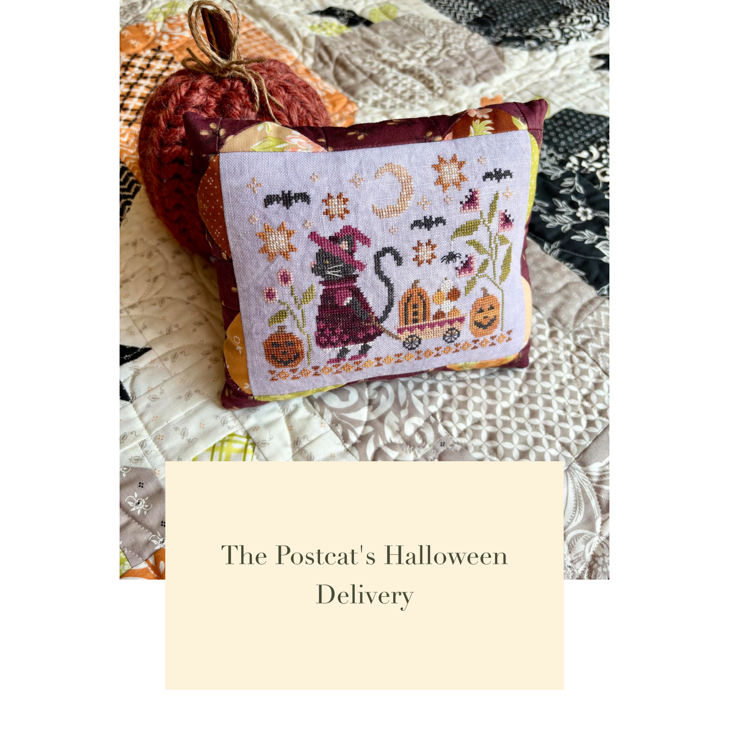 Blueberry Ridge Designs | The Postcat's Halloween Delivery NM2026