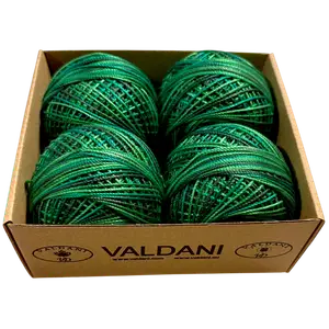 M79 Explosion in Greens Crochet Cotton Size 3