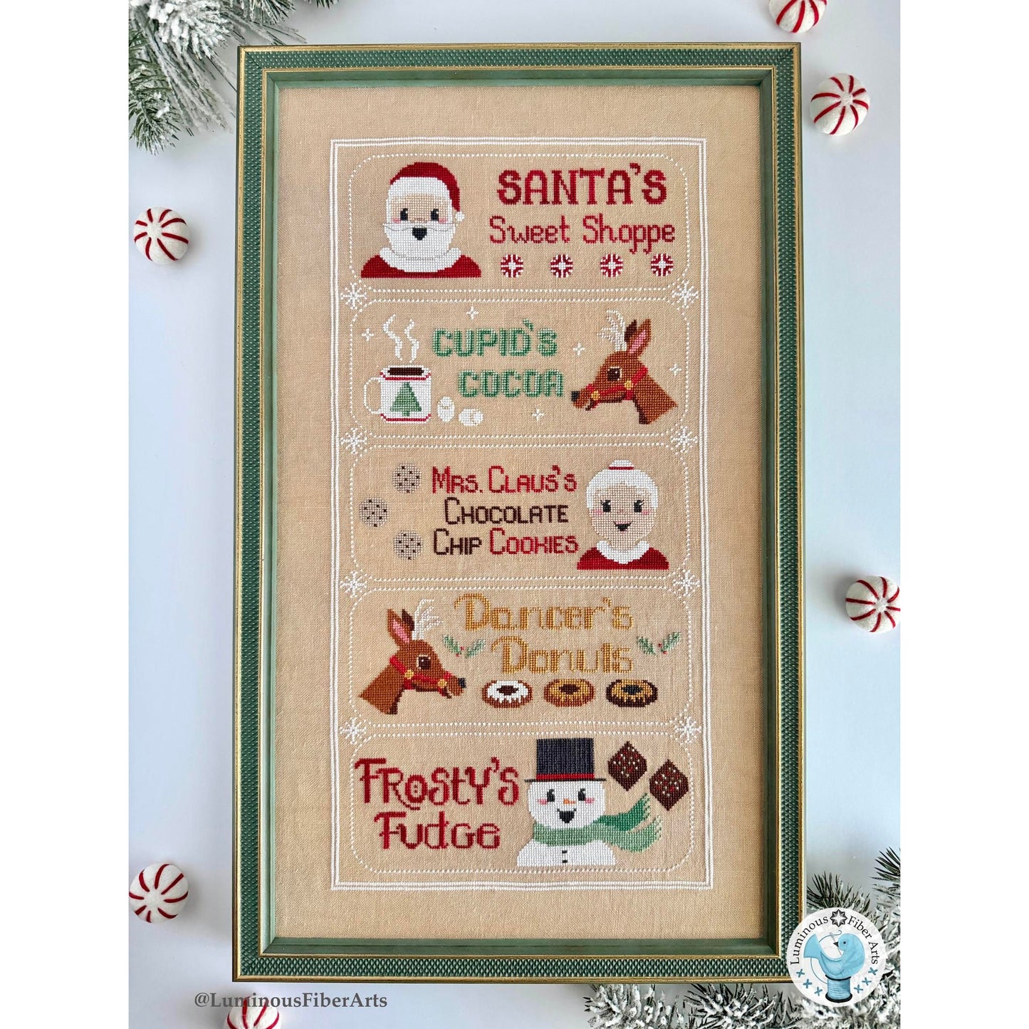 Luminous Fiber Arts  | Santa's Sweet Shoppe MARKET 2026