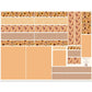 Harvest on the Prairie Bag Panel - HD18290-MARMALADE PANEL