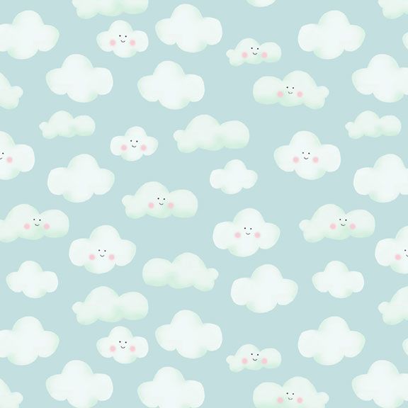 Little North Flannel ~ Cloud - F402151-MULTI