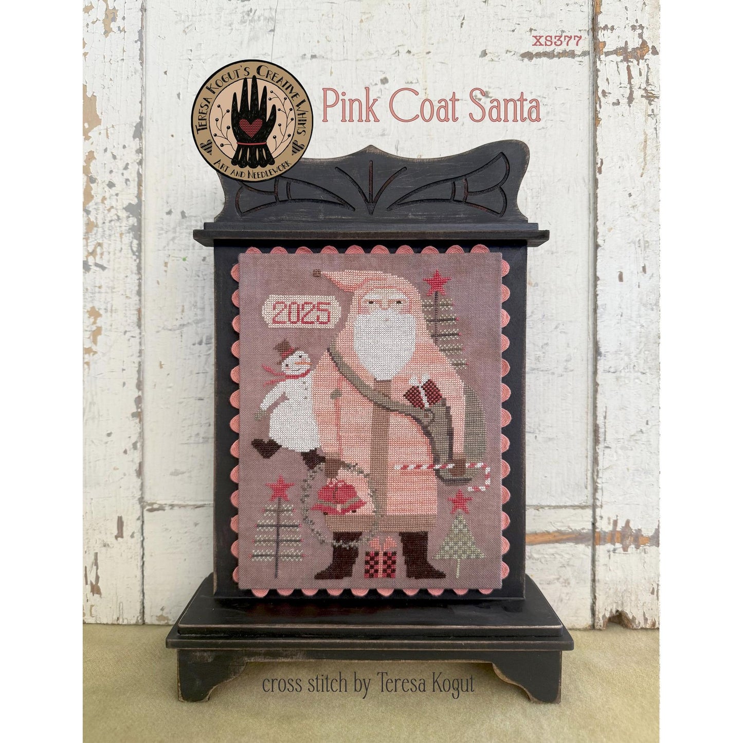 Teresa Kogut | Pink Coat Santa