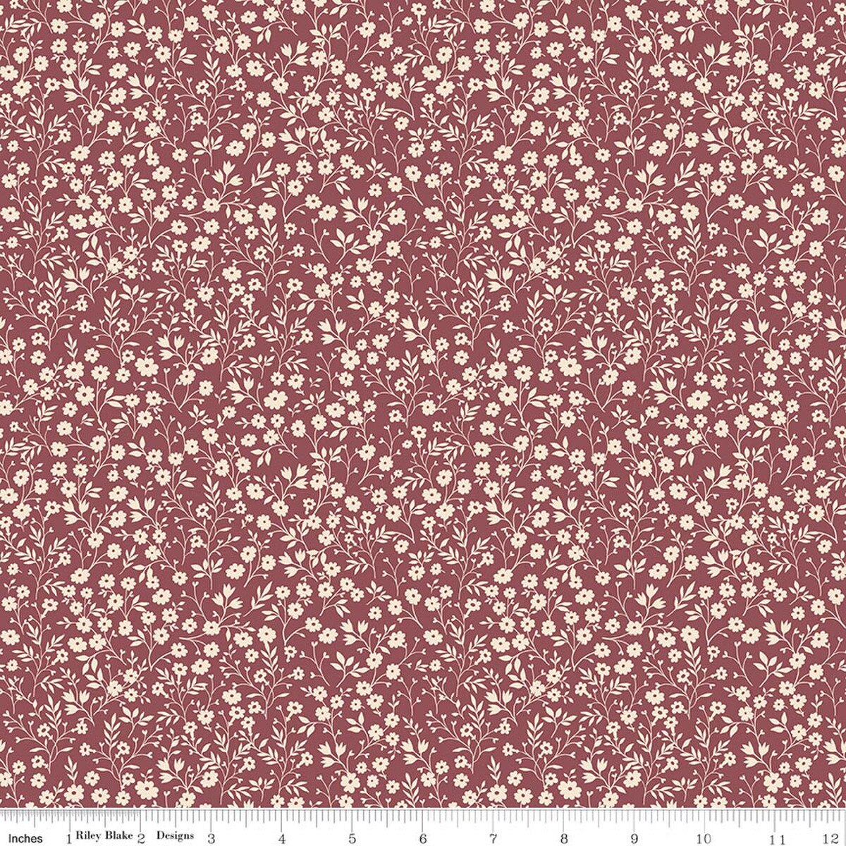 Harvest on the Prairie ~ Wine Ditsy - C18283-WINE