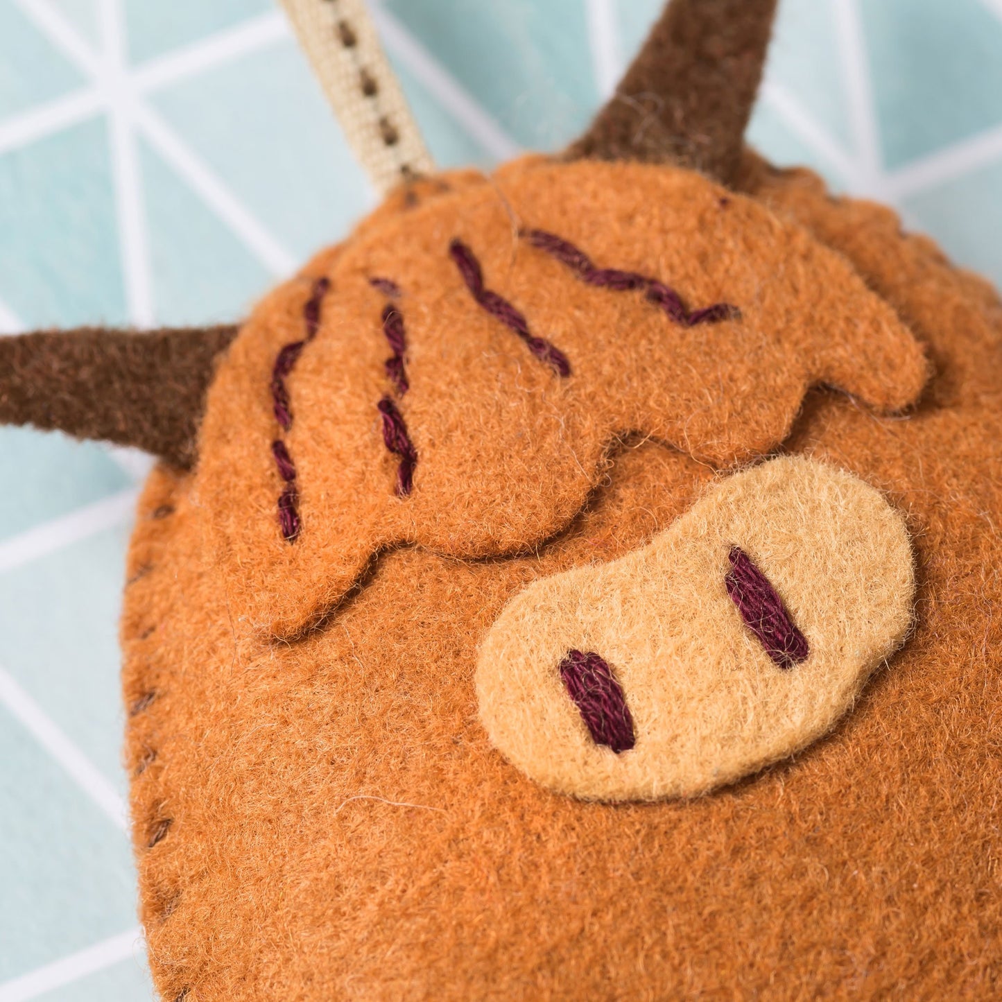 Corrine Lapierre | Highland Cow Felt Craft Mini Kit