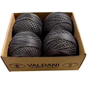135 Beaver Gray Crochet Cotton Size 3