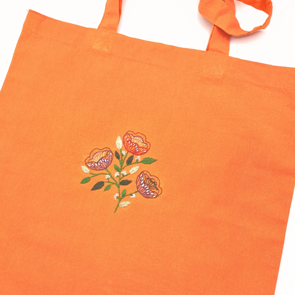 Corrine Lapierre | Stick and Stitch Embroidery - Folk Flowers