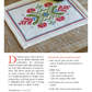 Avlea Folk Embroidery | Bitkit Dianthia Cross Stitch Kit