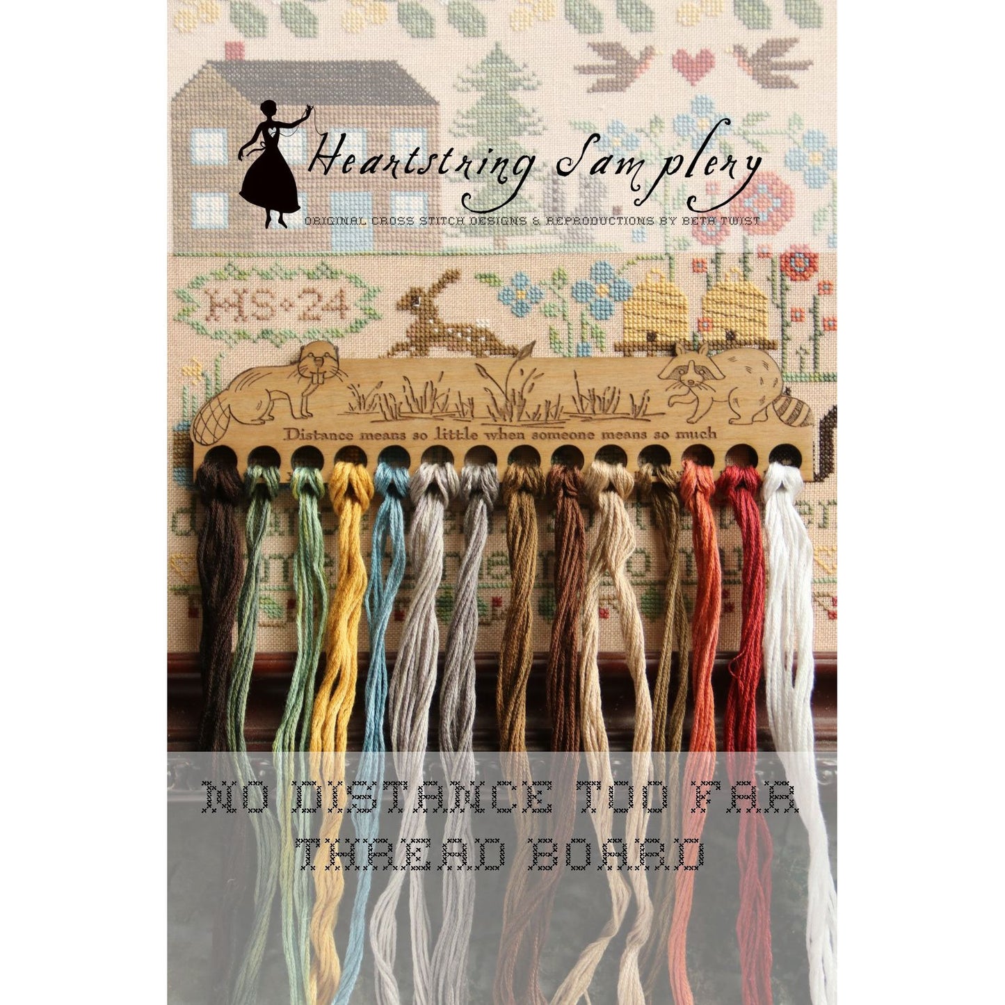 Heartstring Samplery | "No Distance Too Far" Thread Board MARKET 2026
