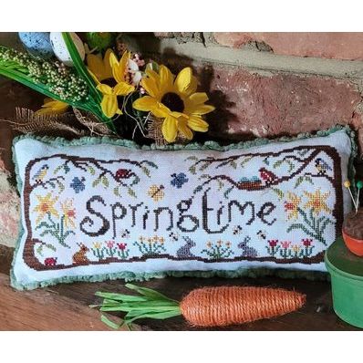 Crows Feet Stitching  | Springtime Cushion MARKET 2026 (Willoughby Ann)