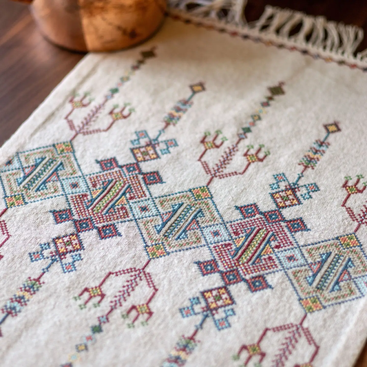 Avlea Folk Embroidery | Kolimbari Diamonds Cross Stitch Kit