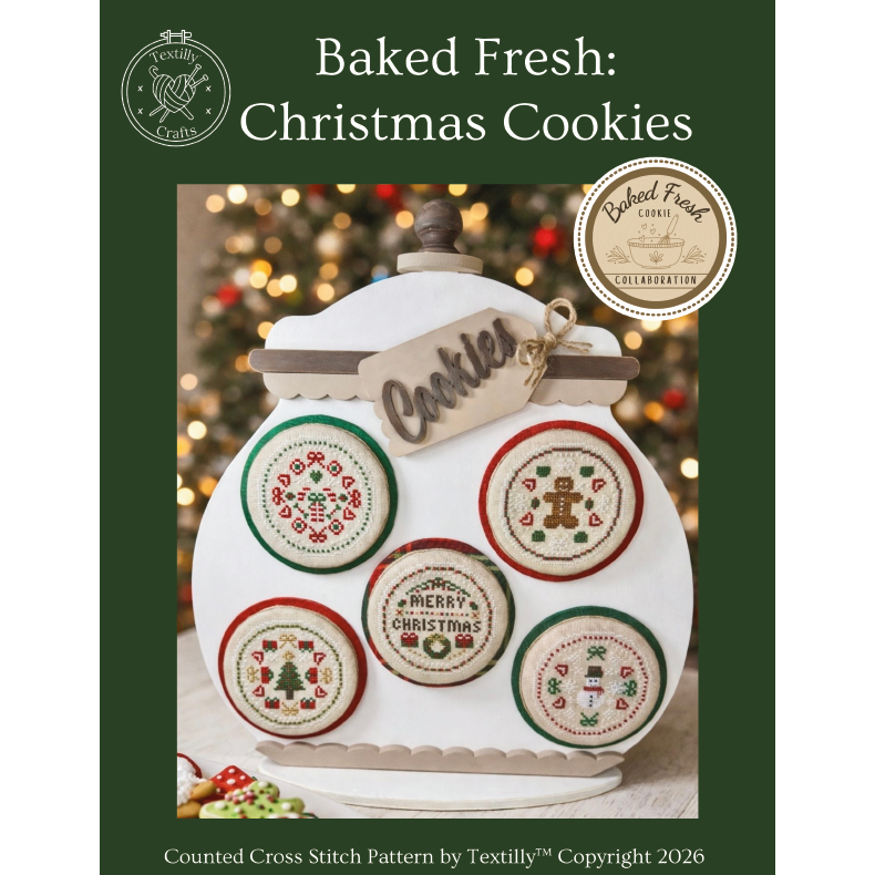 Textilly Crafts | Baked Fresh: Christmas Cookies MARKET 2026