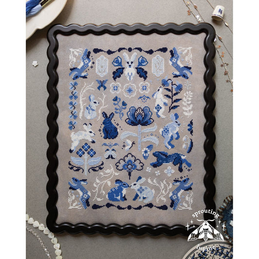 Sprouting Lupine | Delft Bunnies NM2026