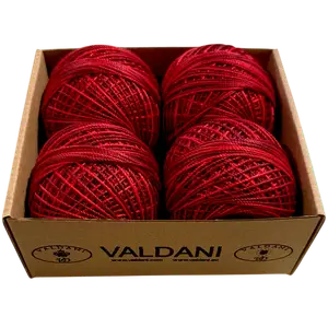 M43 Vibrant Reds Crochet Cotton Size 3