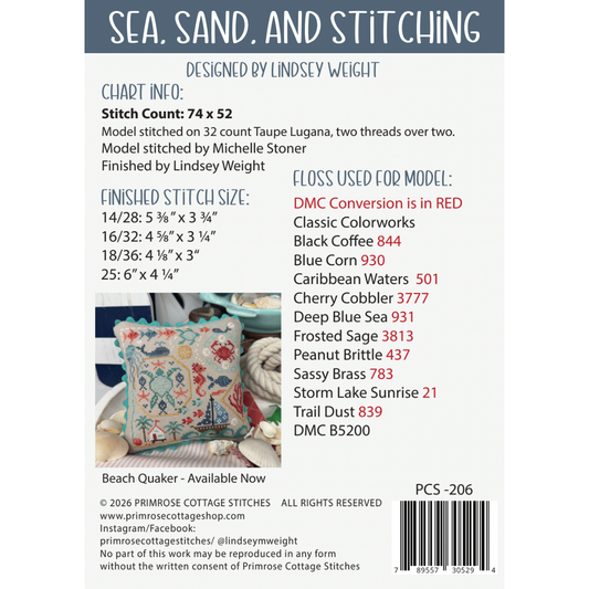 Primrose Cottage  | Sea. Sand. and Stitching