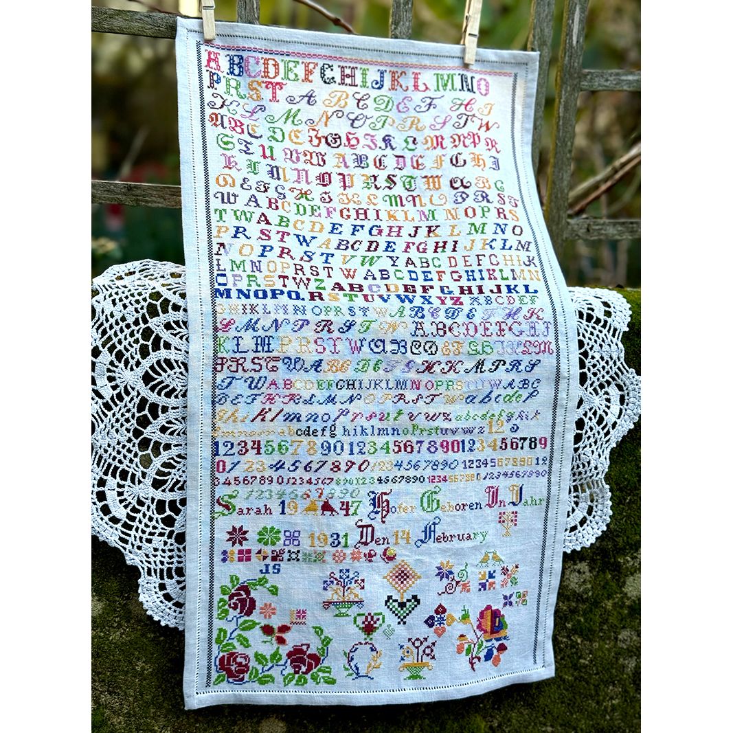 Jan Hicks Creates | Sarah Hofer 1947 - A Hutterite Sampler Reproduction MARKET 2026