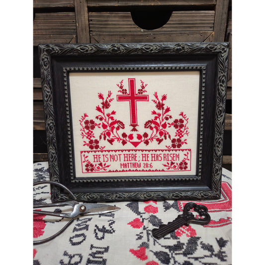 Quaint Rose Needlearts  | He Has Risen MARKET 2026